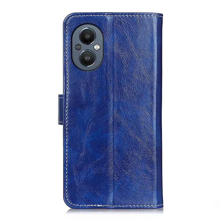 RETRO Wallet tok OnePlus Nord N20 5G kék termék 2. képe