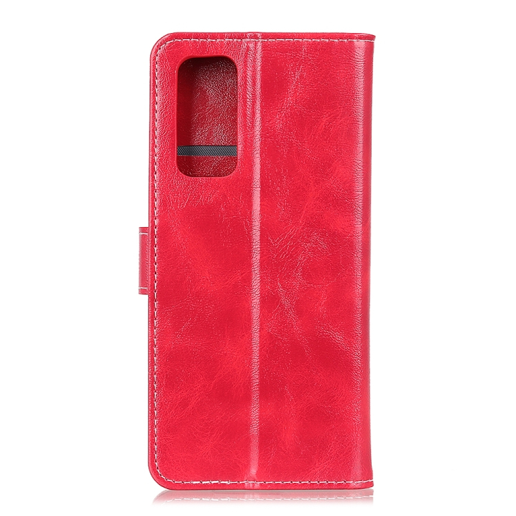 RETRO Peňaženkový Cover Oppo Reno5 5G piros termék 2. képe