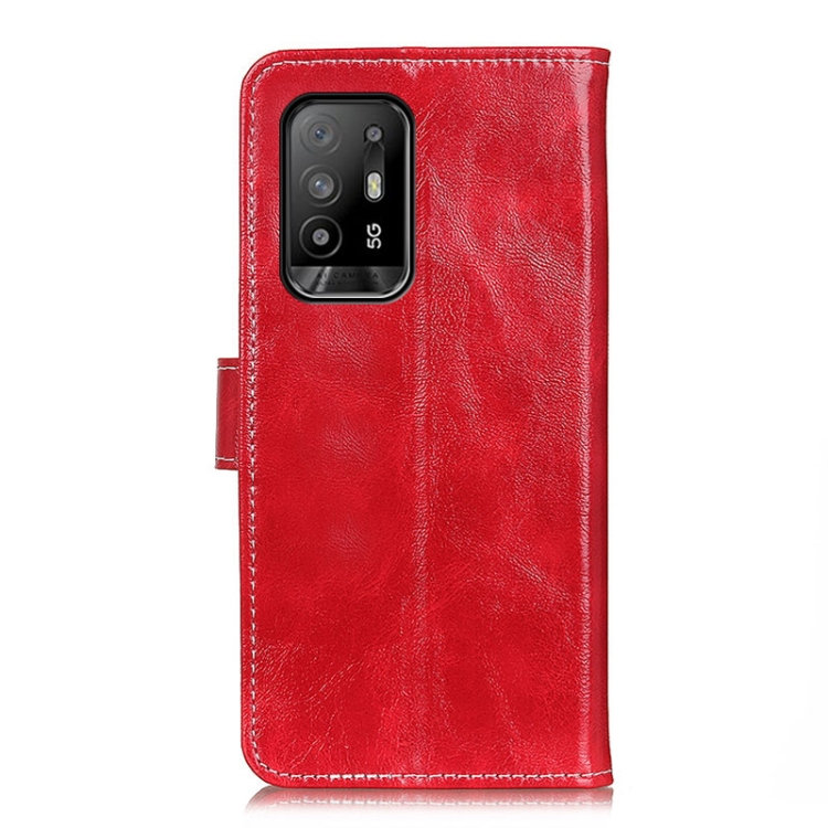 RETRO Pénztárca tok Oppo Reno5 Z piros termék 2. képe