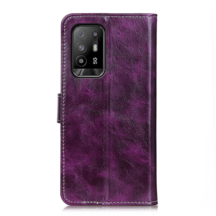 RETRO pénztárca tok Oppo Reno5 Z lila termék 2. képe