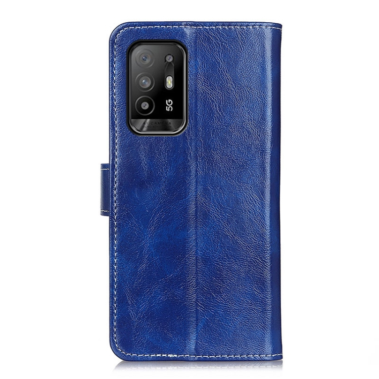 RETRO Peňaženkový Kék Oppo Reno5 borító termék 2. képe