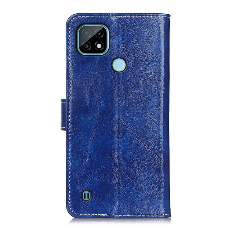 RETRO Wallet tok Realme C21 kék termék 2. képe