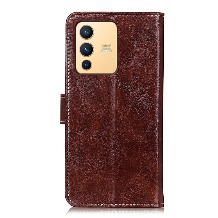 RETRO pénztárca tok Vivo V23 5G barna termék 2. képe