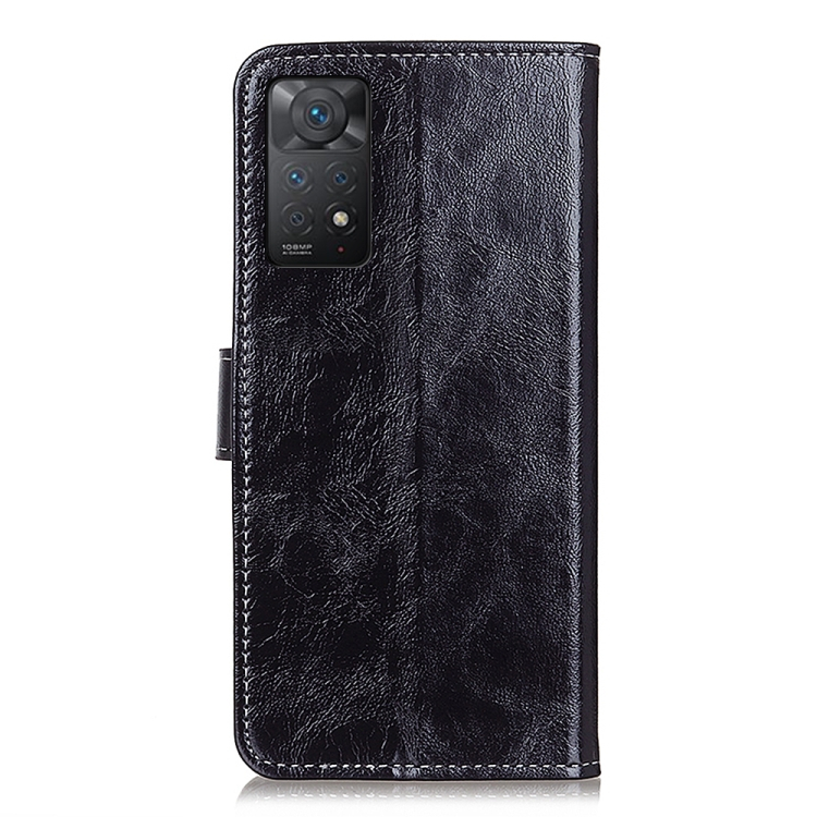 RETRO Wallet tok Xiaomi Redmi Note 11 Pro 5G / Note 11 Pro fekete termék 2. képe