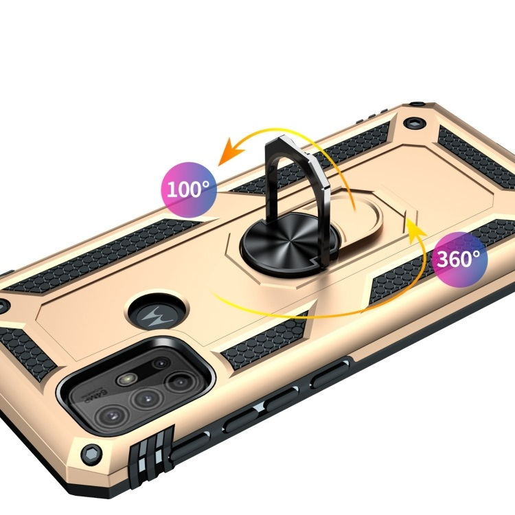 RING Védőtok Motorola Moto G10 / G20 / G30 arany termék 2. képe