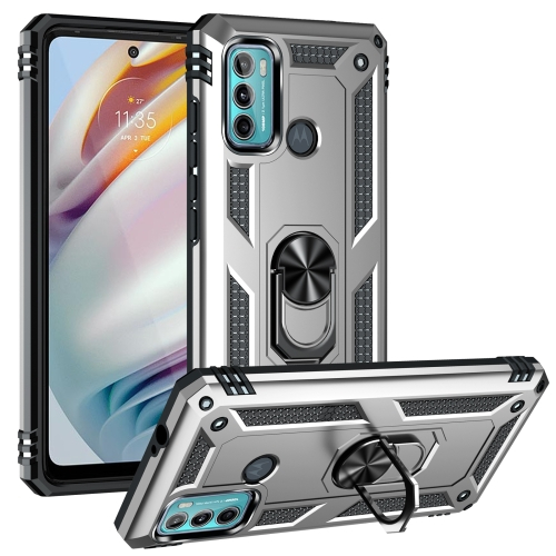 RING Motorola Moto G60 ezüst védőburkolat akciós termékkép 1