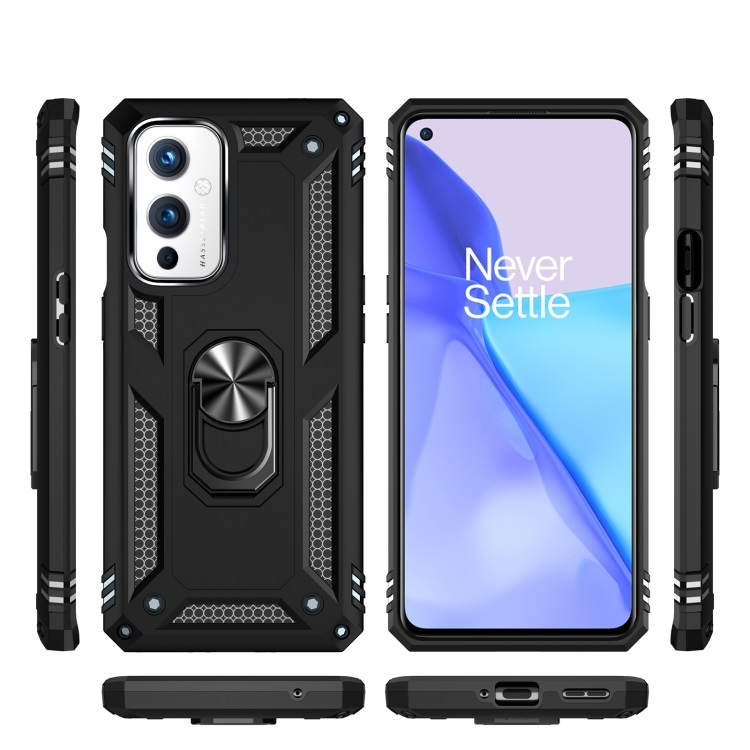 RING Védőburkolat OnePlus 9 fekete termék 2. képe