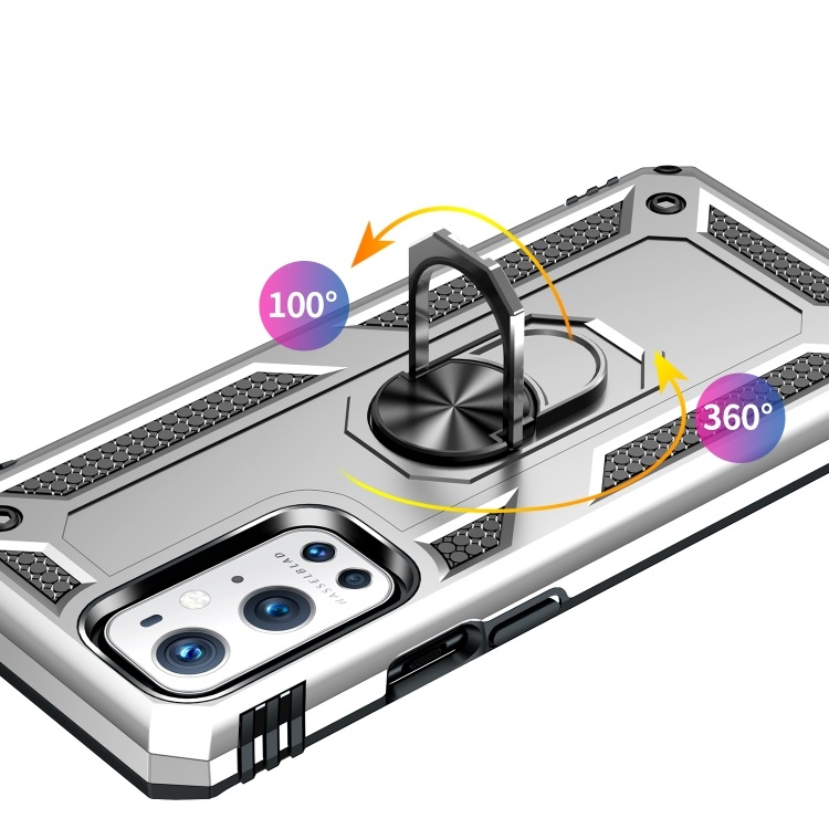 RING Védőburkolat OnePlus 9 Pro ezüst termék 2. képe
