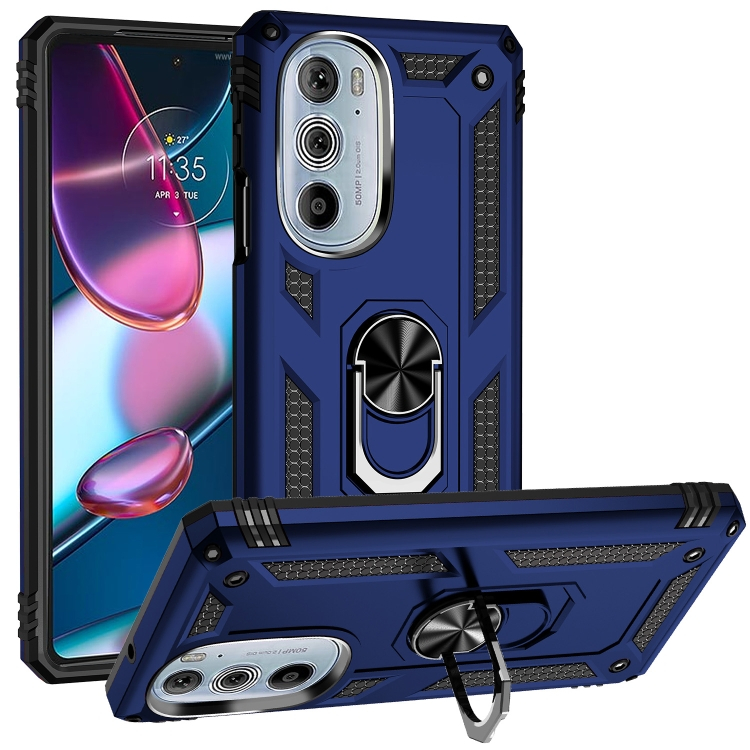 RING Védőtok Motorola Edge 30 Pro kék akciós termékkép 1