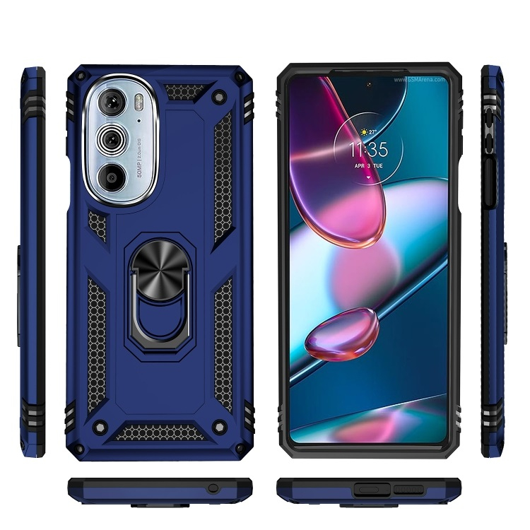 RING Védőtok Motorola Edge 30 Pro kék termék 2. képe