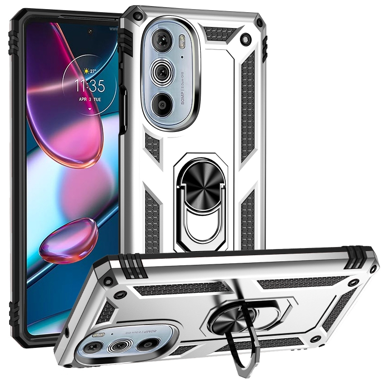 RING Motorola Edge 30 Pro ezüst védőtok akciós termékkép 1