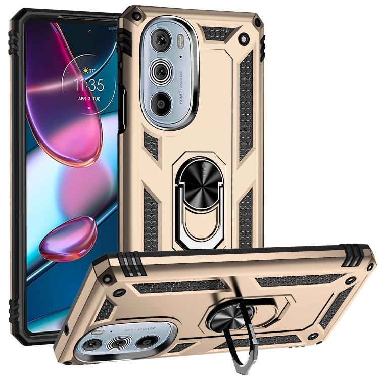 RING Védőtok Motorola Edge 30 Pro aranyhoz akciós termékkép 1