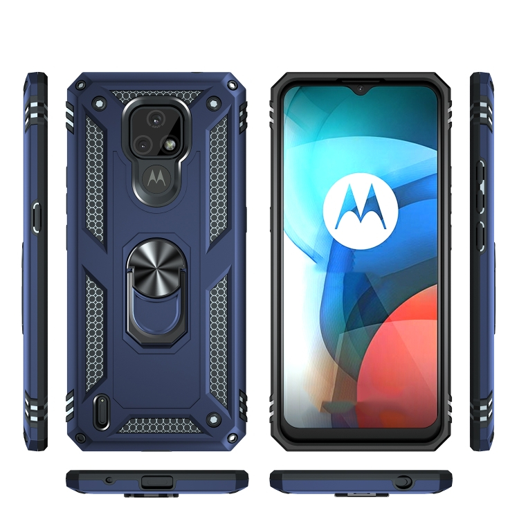 RING Motorola Moto E7 kék védőtok termék 2. képe