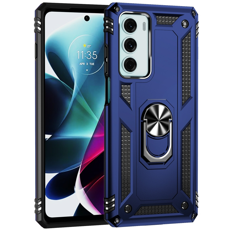 RING Védőburkolat Motorola Moto G200 5G kék termék 2. képe