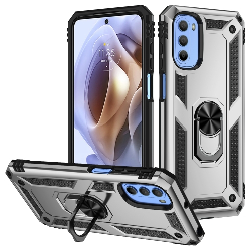 RING Motorola Moto G31 / G41 ezüst védőtok termék 2. képe