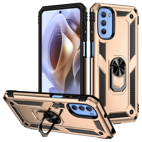 RING Védőtok Motorola Moto G31 / G41 aranyhoz termék 2. képe