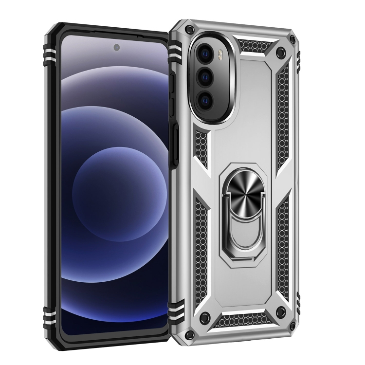 RING Motorola Moto G52 ezüst védőtok termék 2. képe