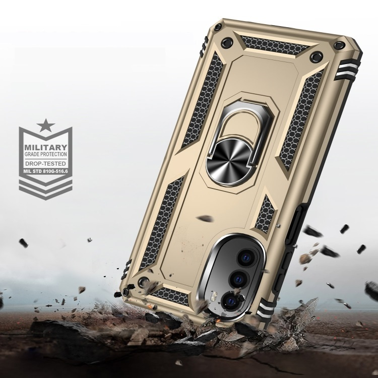 RING Védőtok Motorola Moto G52 aranyhoz termék 2. képe