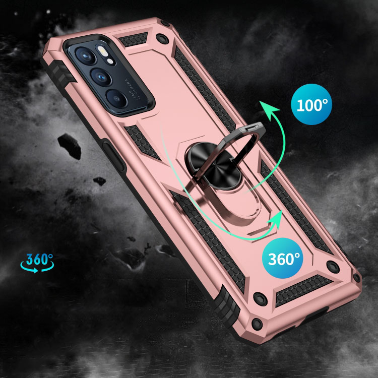 RING Védőburkolat Oppo Reno6 5G pinkhez termék 2. képe