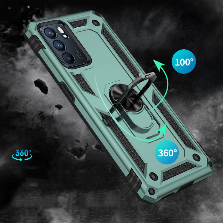RING Védőburkolat Oppo Reno6 5G zöldhez termék 2. képe