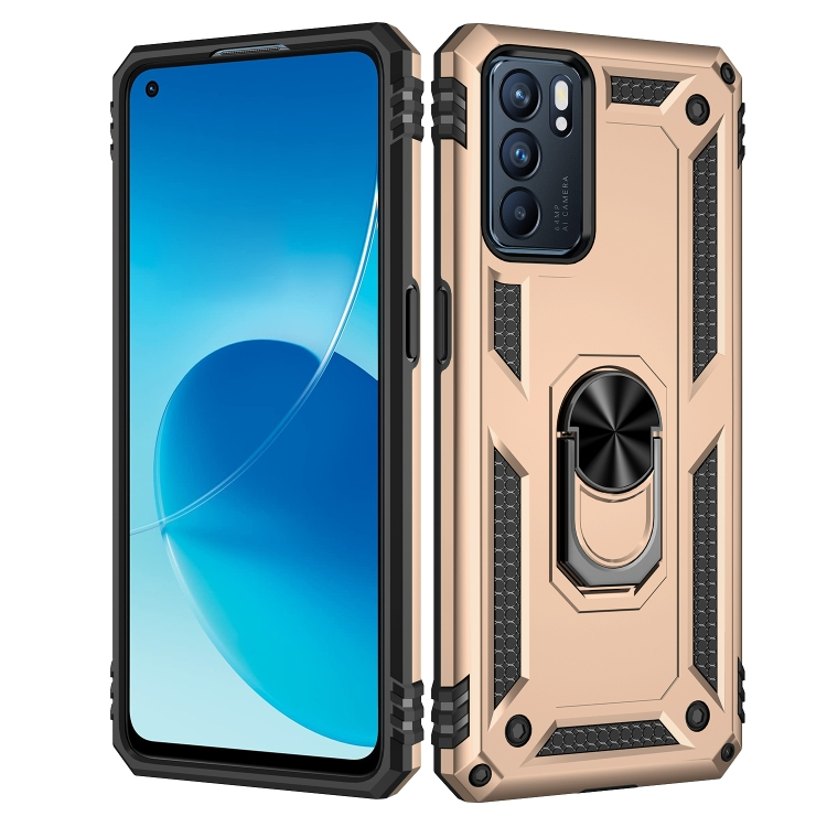 RING Védőburkolat Oppo Reno6 5G aranyhoz termék 2. képe