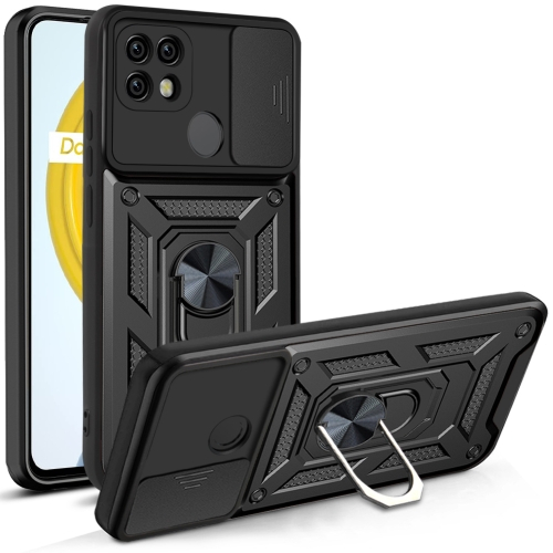 RING Védőburkolat Realme C21 / C11 2021 fekete akciós termékkép 1