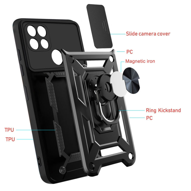 RING Védőburkolat Realme C21 / C11 2021 aranyhoz termék 2. képe
