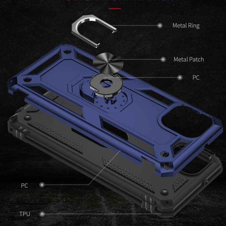 RING Védőtok Samsung Galaxy A03 kék termék 2. képe