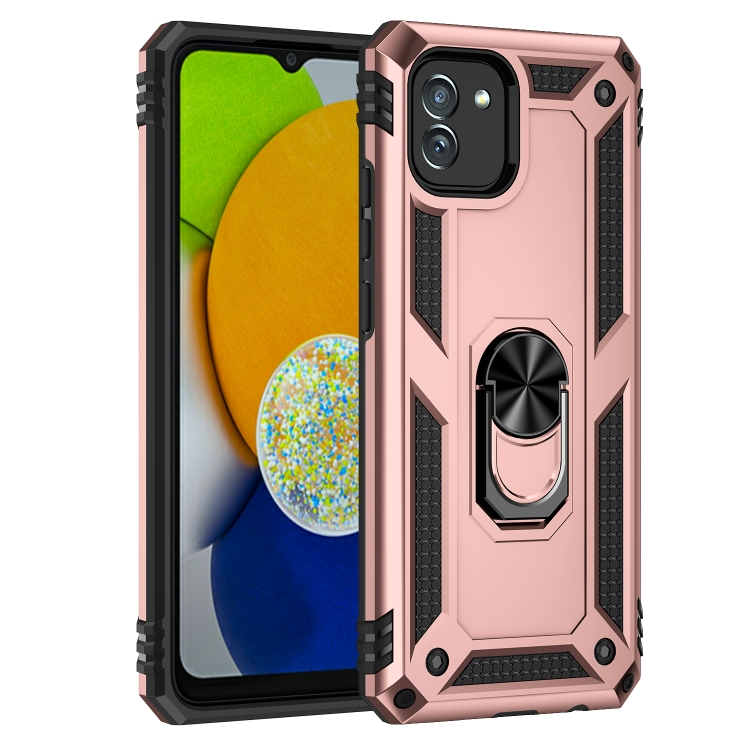 RING Védőtok Samsung Galaxy A03 rózsaszín termék 2. képe
