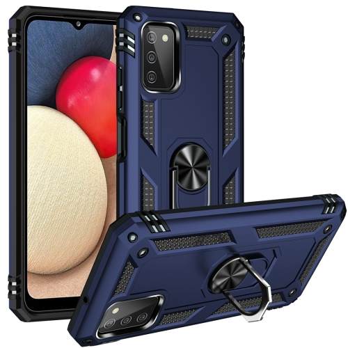 RING Védőtok Samsung Galaxy A03s kék akciós termékkép 1