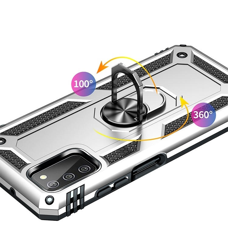 RING védőtok Samsung Galaxy A03s ezüsthöz termék 2. képe