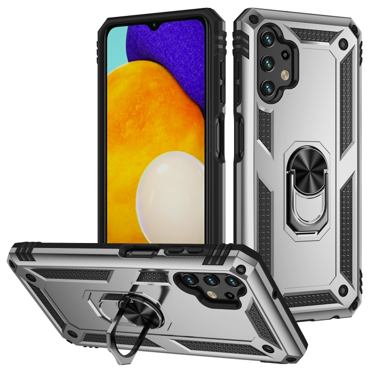 RING Védőtok Samsung Galaxy A13 ezüst akciós termékkép 1
