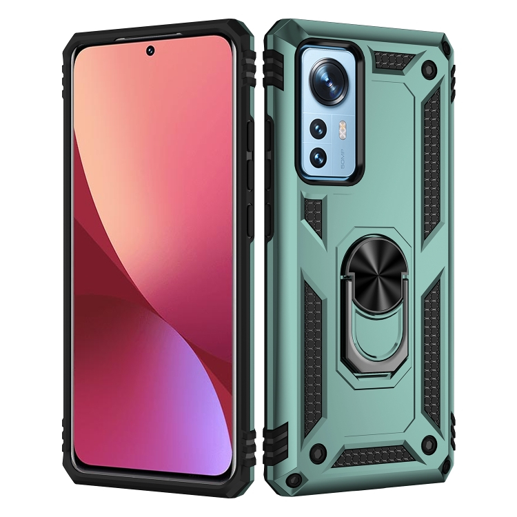 RING Védőtok Xiaomi 12 Pro zöld termék 2. képe