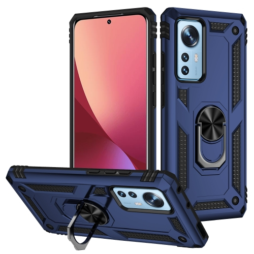 RING Védőburkolat Xiaomi 12 / Xiaomi 12X kék akciós termékkép 1