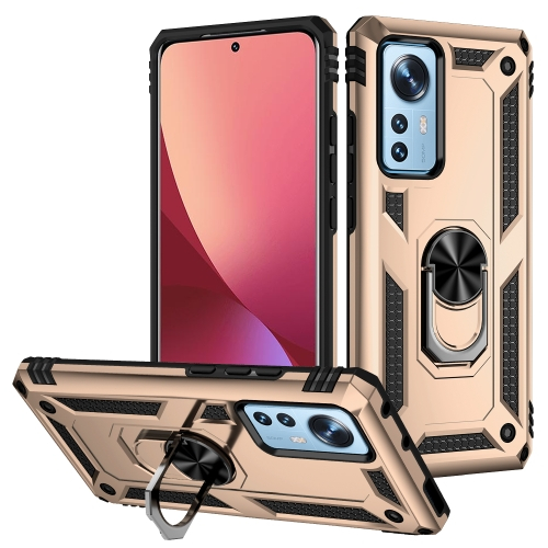 RING Védőburkolat Xiaomi 12 / Xiaomi 12X arany akciós termékkép 1