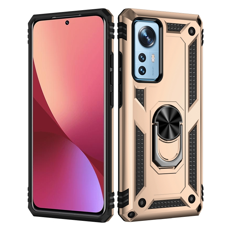 RING Védőburkolat Xiaomi 12 / Xiaomi 12X arany termék 2. képe