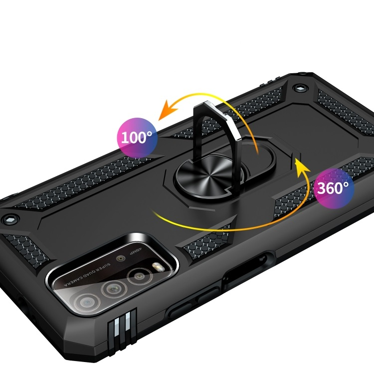 RING Védőburkolat Xiaomi Redmi 9T fekete termék 2. képe