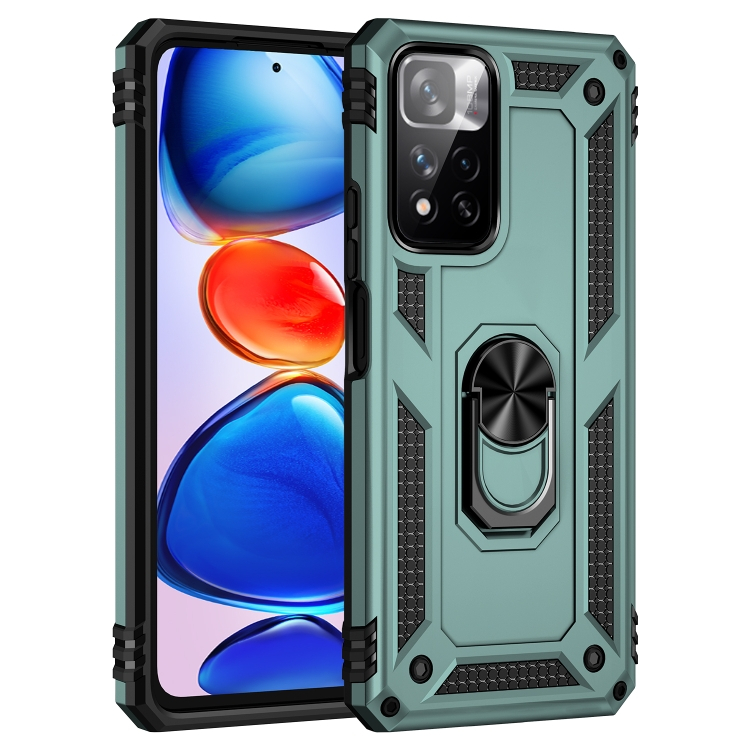 RING védőtok Pro Xiaomi Redmi Note 11 készülékhez zöldre termék 2. képe