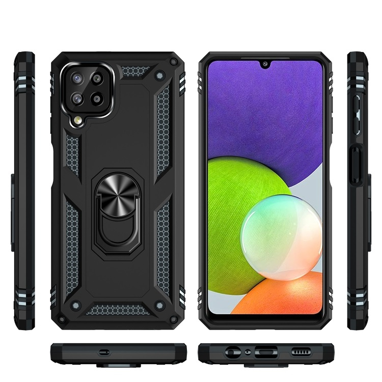 RING Védőburkolat Samsung Galaxy A22 fekete termék 2. képe