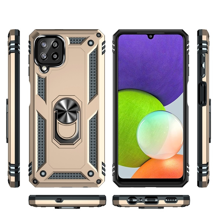 RING Védőburkolat Samsung Galaxy A22 arany termék 2. képe