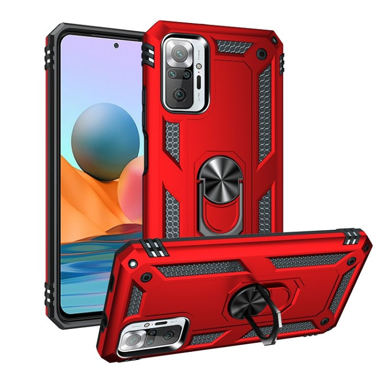 RING Védőtok Xiaomi Redmi Note 10 Pro piros akciós termékkép 1