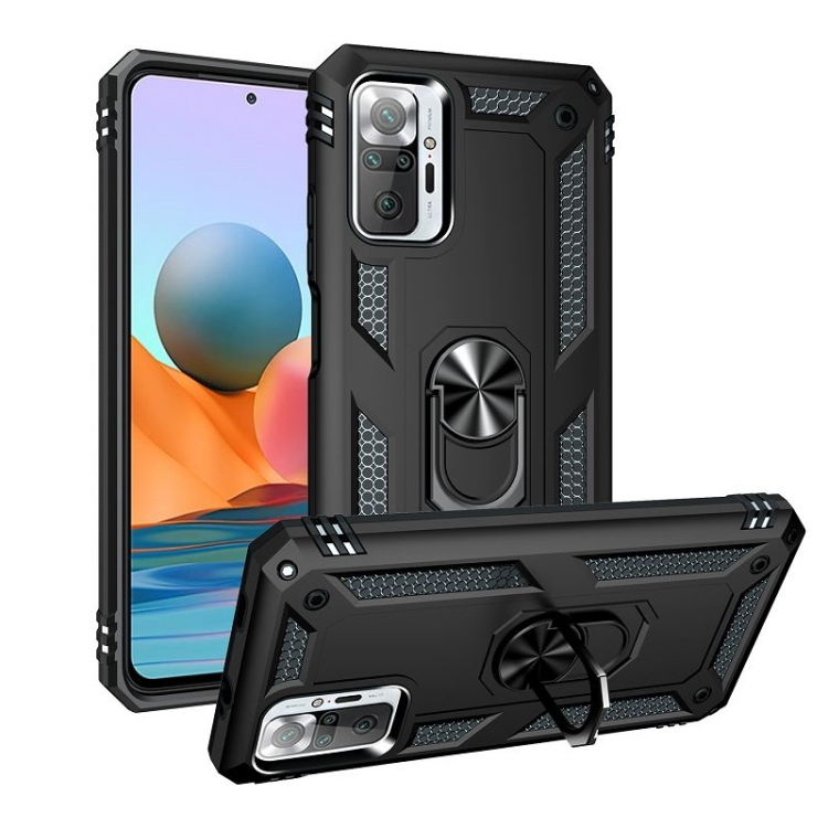 RING Védőtok Xiaomi Redmi Note 10 Pro fekete akciós termékkép 1