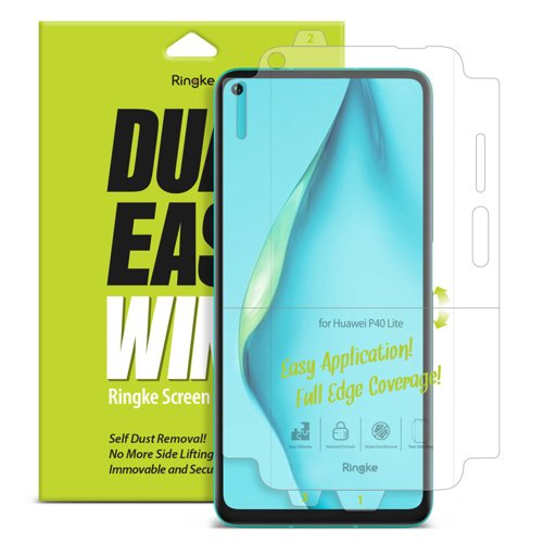 RINGKE DUAL EASY 2x védőfólia Huawei P40 Lite készülékhez akciós termékkép 1