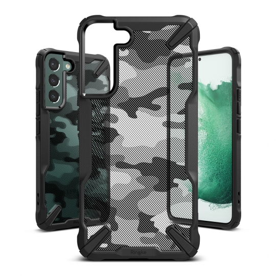 RINGKE FUSION X Kryt Samsung Galaxy S22 Plus 5G CAMO-hoz termék 2. képe