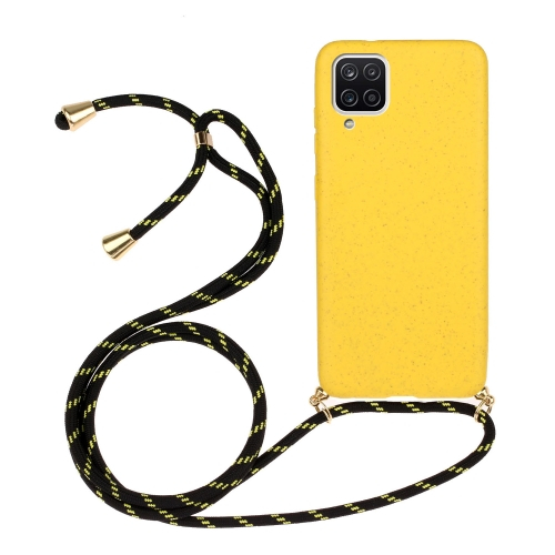 ROPE Huzat zsinórral Samsung Galaxy A12 / M12 sárga akciós termékkép 1