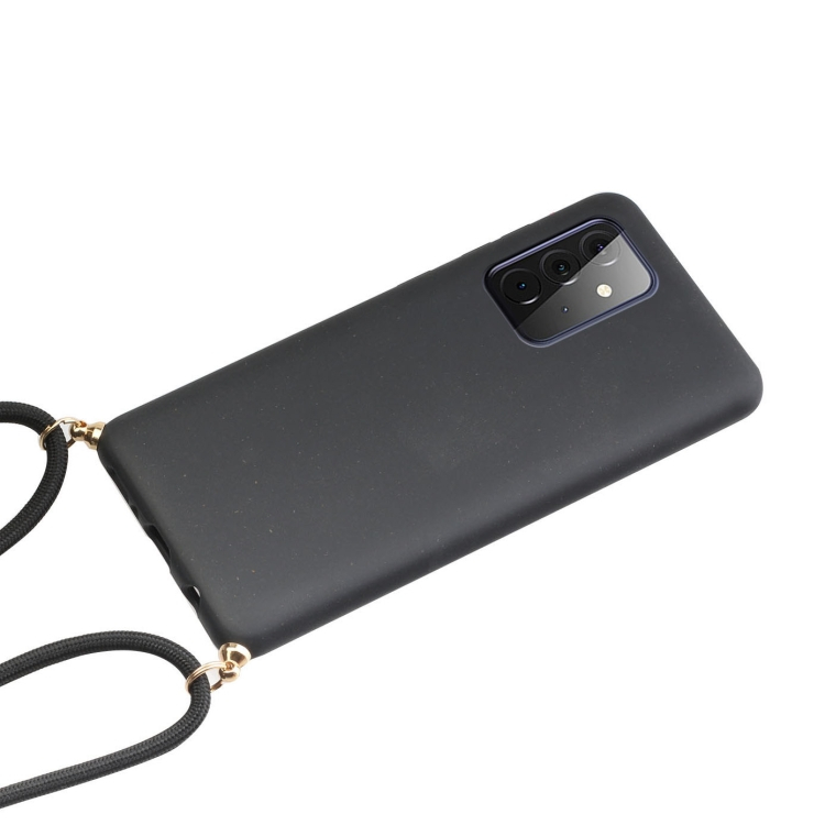 ROPE Huzat zsinórral Samsung Galaxy A72 fekete termék 2. képe