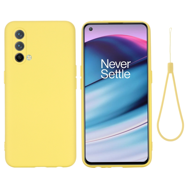 RUBBER Gumi borítás OnePlus Nord CE 5G sárga termék 2. képe