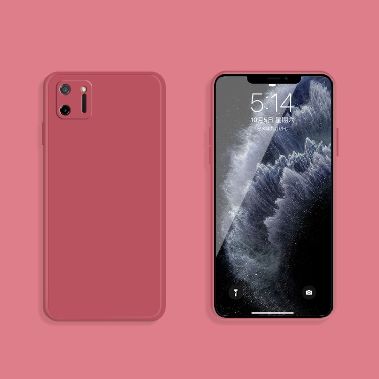 RUBBER Gumi fedél Realme C11 piros akciós termékkép 1