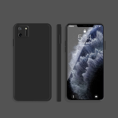 RUBBER Gumi borítás Realme C11 fekete termék 2. képe