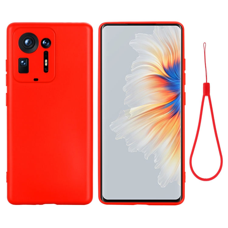 RUBBER Gumi borítás Xiaomi Mix 4 piros termék 2. képe